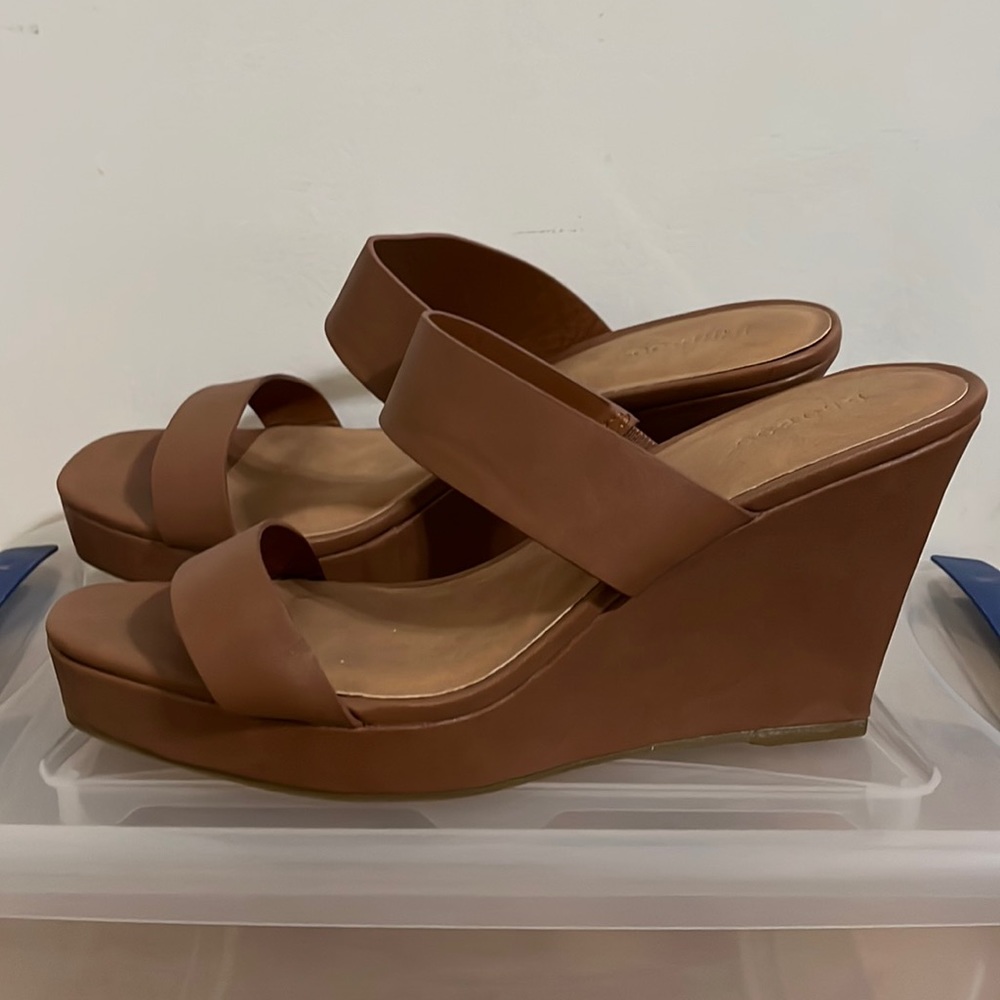 Bamboo Brown Wedges